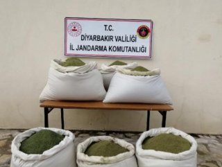 Diyarbakır’da 364 kilo esrar bulundu