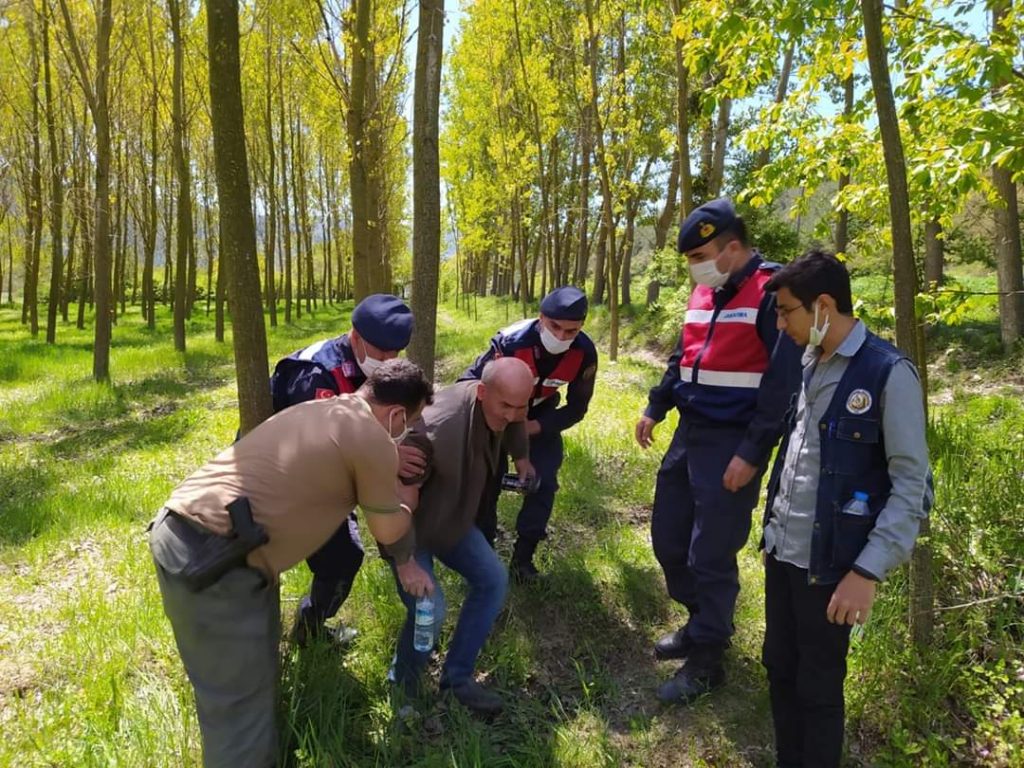 ORMANCILAR HAYAT KURTARDI