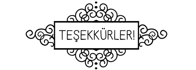 TEŞEKKÜR